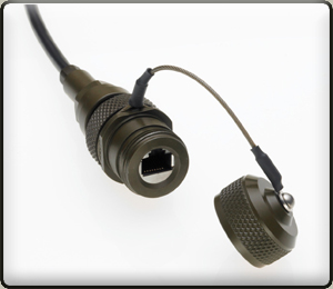 RJ45 Rugged Military Cable